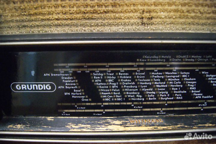 Ламповый приёмник Grundig Weltklang 406 W 43