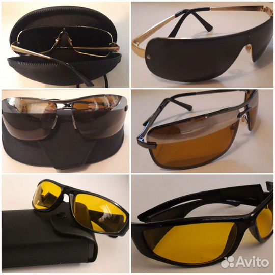 Солнцезащитные очки антифары, sport