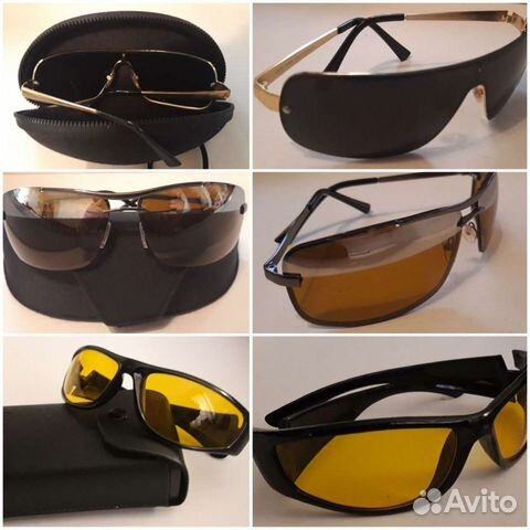 Солнцезащитные очки антифары, sport