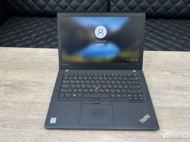 Мощный Thinkpad t470 Intel i5/16gb/SSD500/IPS