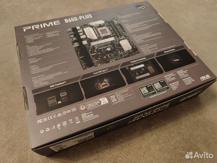 Материнская плата asus prime B650-plus (Гарантия)