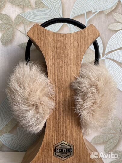 Меховые наушники