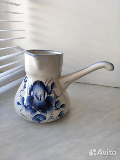 Турка (молочник) - гжель (СССР)