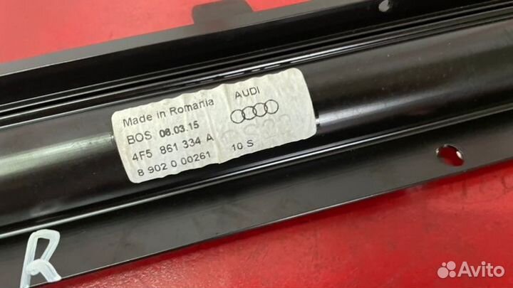 Шторка стекла задняя правая Audi A6 C6 BDW 2.4