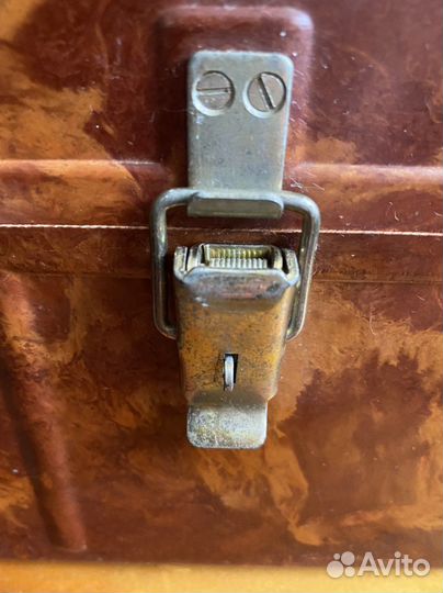 Старый Бакелитовый военный ящик эпохи СССР