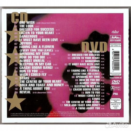 Roxette - Greatest Hits (DVD+CD)