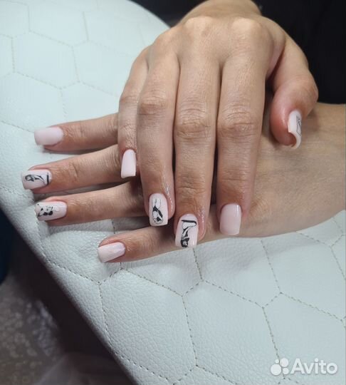 Маникюр гель лак наращивание Город/Чигири