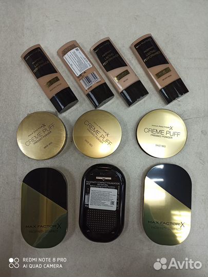 Весь Макс фактор Max factor пудра помада тональник