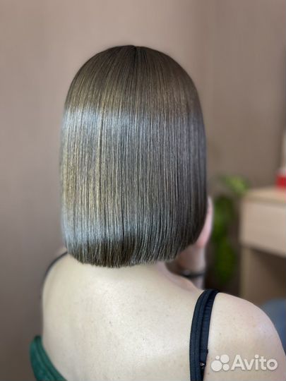 Модель на кератин, ботокс для волос