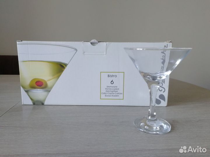 Бокалы для мартини 6 шт
