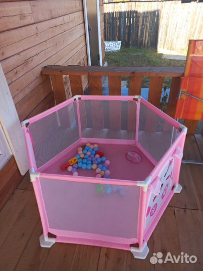 Большой детский манеж