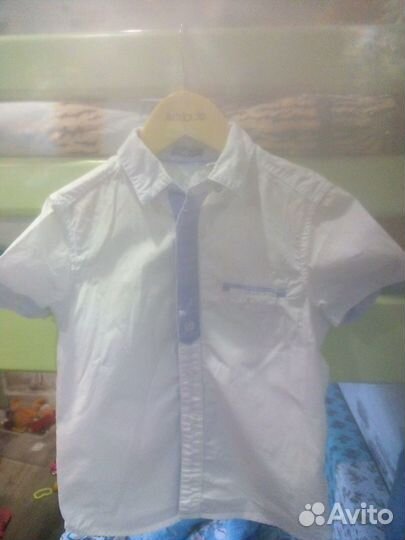 Рубашка для мальчика 122