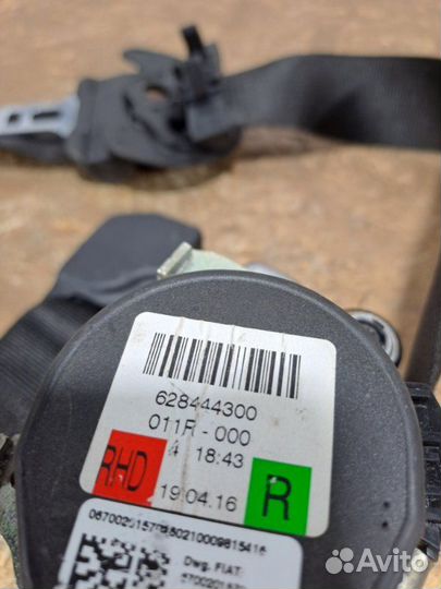 Ремень безопасности правый Maserati Ghibli 2016