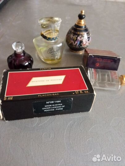 Пустые флаконы от духов