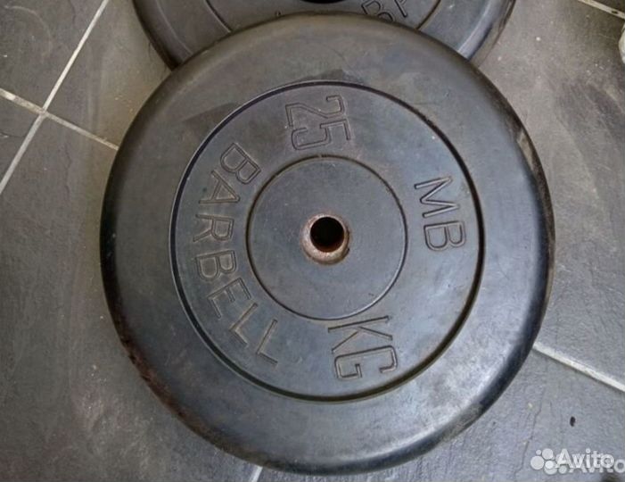 Блин. Барбелл. 1 шт. 25 кг. Торг