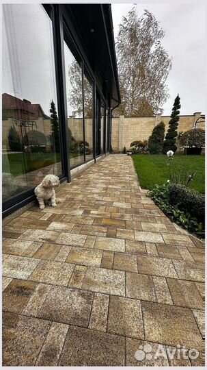 Тротуарная плитка Новый город осень