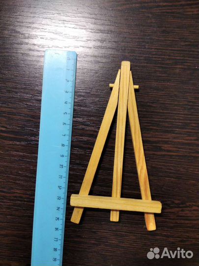 Мини мольберт из дерева