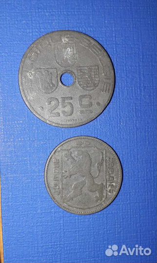 Монеты Европы Второй мировой войны