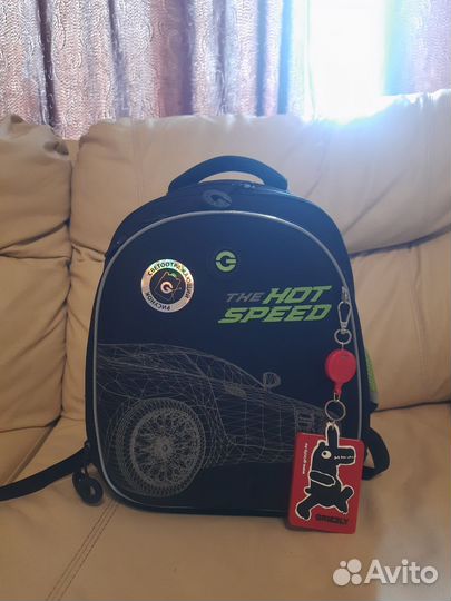 Рюкзак школьный для мальчика grizzly