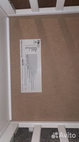 Кроватка колыбелька Mothercare Delux с матрасиком