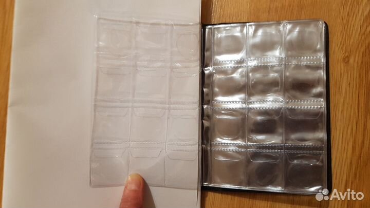 Альбом для монет 15х10 см (вместимость 120 монет)