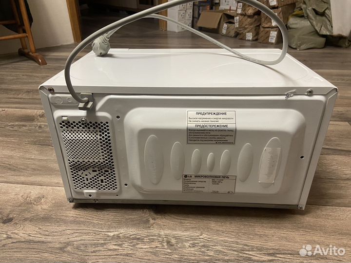Микроволновая печь бу lg