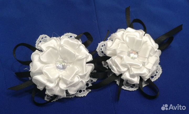 Школьные бантики ручной работы