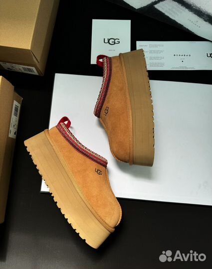 Ugg Tazz Tasman Platform Chestnut Угги