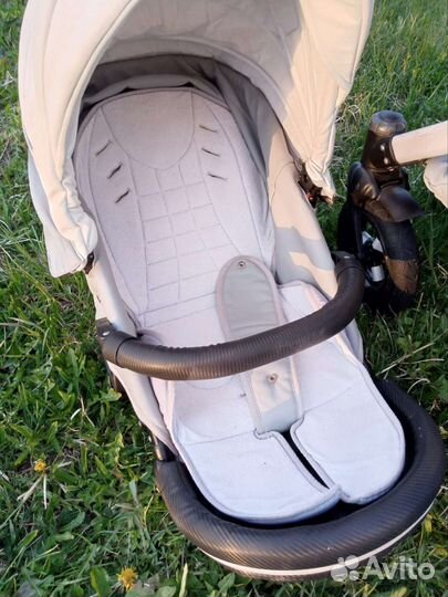 Коляска 2 в 1 эко кожа