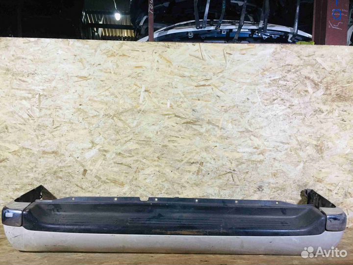 Бампер задний Дорест nissan Terrano R50 Белый