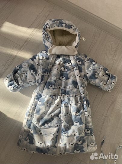 Детский зимний комбинезон трансформер