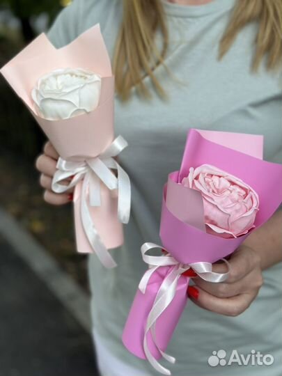 Букет мыльный пион к 1 сентября воспитателю