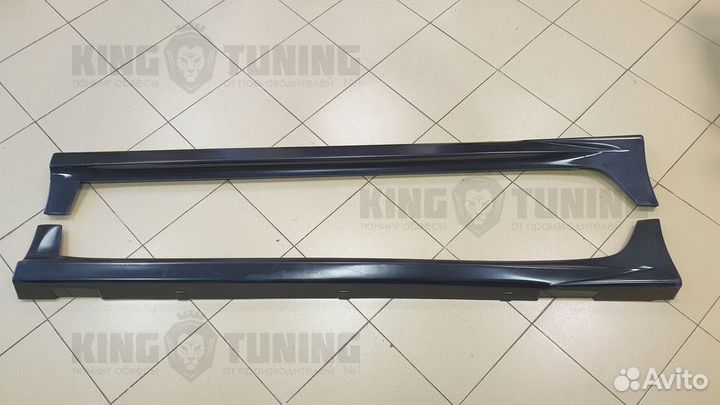Пластиковые пороги хонда аккорд 8 mugen