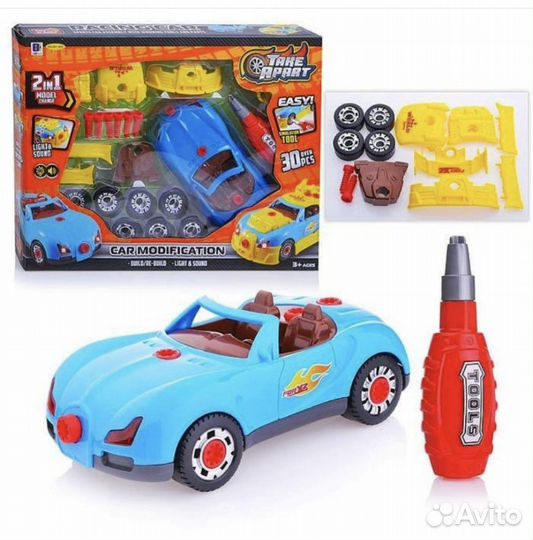 Машинки развивающие и конструкторы