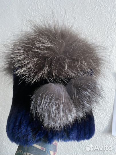 Шапка норковая