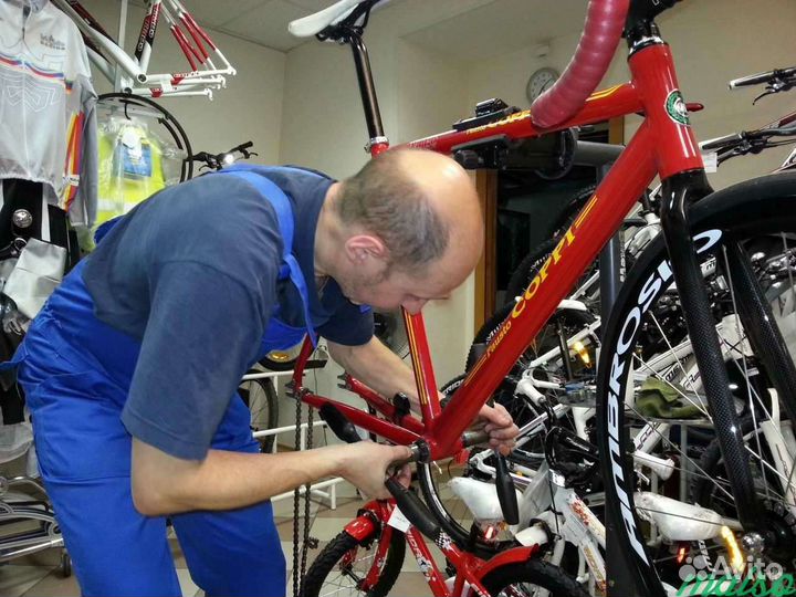 Ремонт велосипедов. Веломастерская. Выезд