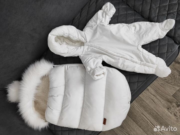 Зимний конверт в коляску 62 р