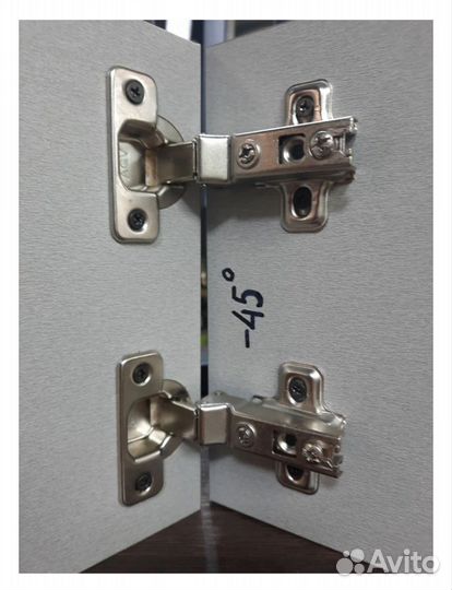 Петля мебельная минус 45 гр без доводчика