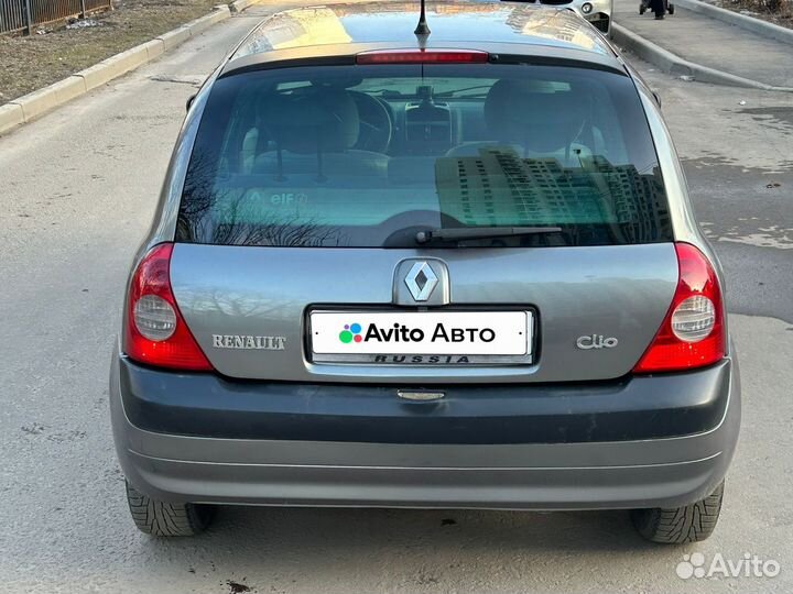 Renault Clio 1.4 AT, 2003, 258 000 км