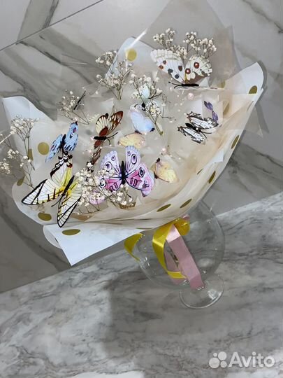 Букеты из бабочек ночник
