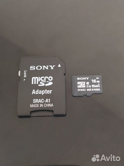 Карта памяти Sony microsdxc 16Gb