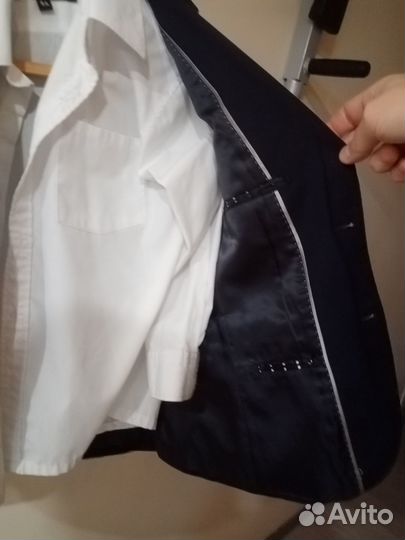 Пиджак с рубашкой