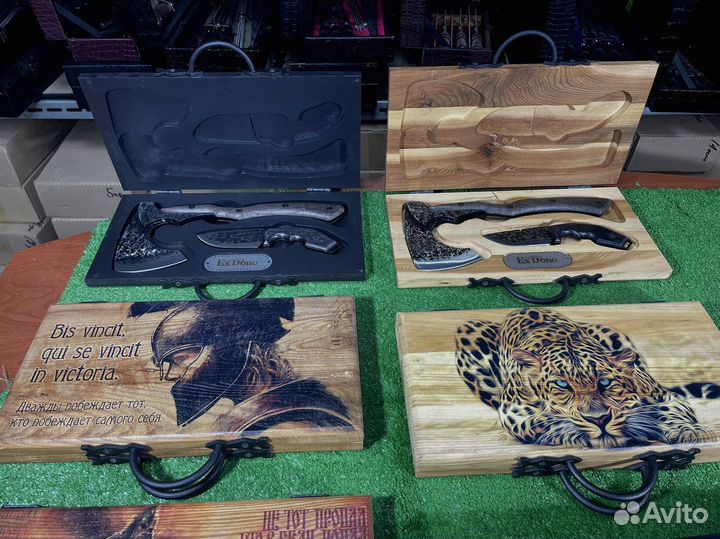 Набор топор + нож