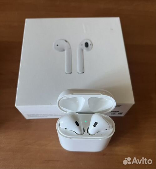 Оригинальные наушники Apple AirPods 2