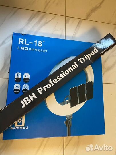 Профессиональная кольцевая лампа 45 см