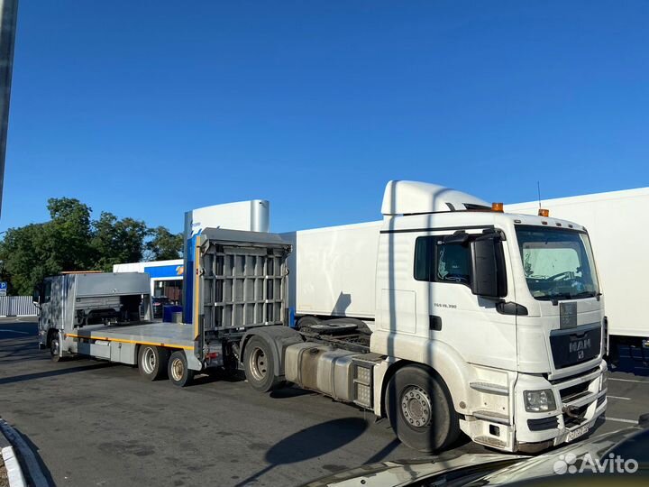 Грузовой эвакуатор, трал, перевозки спецтехники