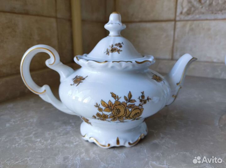 Сервиз Weimar Katharina Золотая Роза