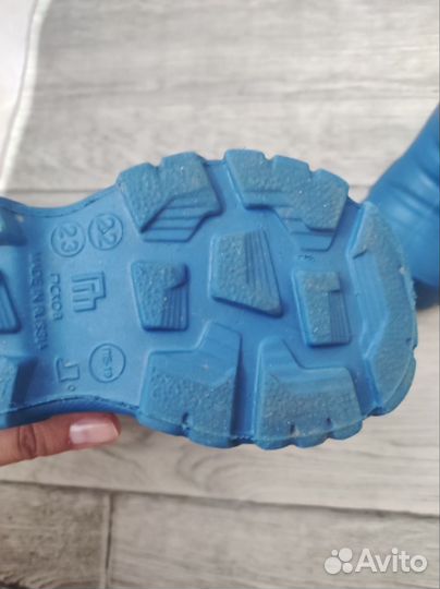 Детские резиновые сапоги