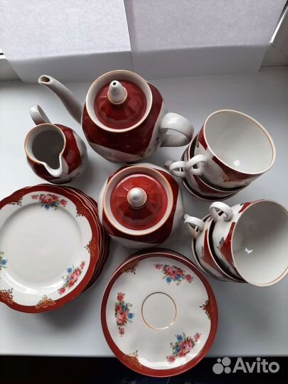 Чайный сервиз фарфор