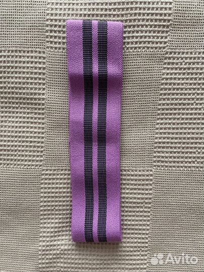 Фитнес резинка тканевая